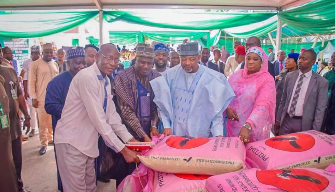 FG FLAGS-OFF OF THE SALES OF 30,000MT MILLED RICE TO NIGERIANS AT SUBSIDIZED RATE