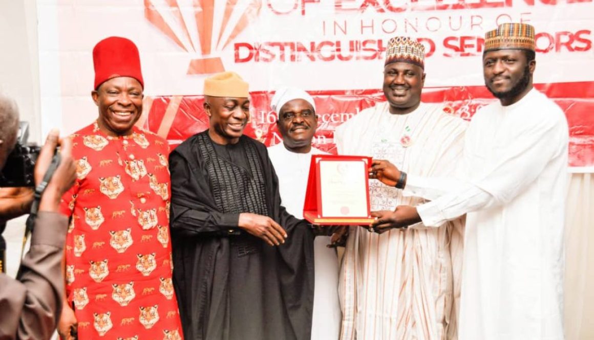 SENATE PRESS CORPS HONOURS AGRIC MINISTER OF STATE