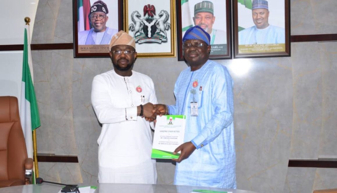 NEW PERM SEC RESUMES IN FMAFS, PLEDGES TO DRIVE RENEWED HOPE AGENDA IN THE AGRIC SECTOR