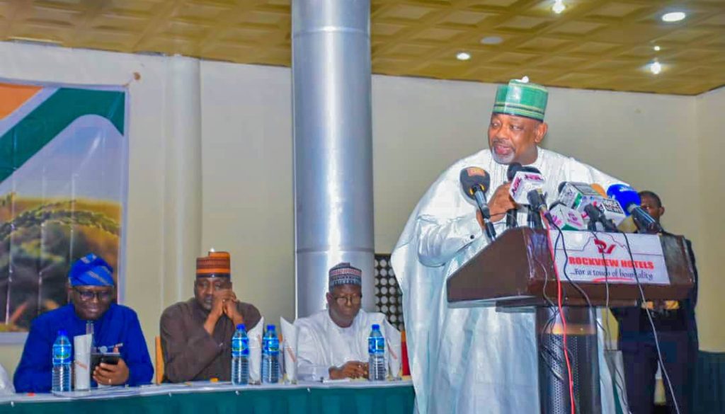 SEN KYARI INAUGURATES AGRICULTURAL SECTOR WORKING GROUP