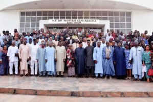 FMAFS Permanent Secretary Engages Staff at Inaugural Town Hall Meeting